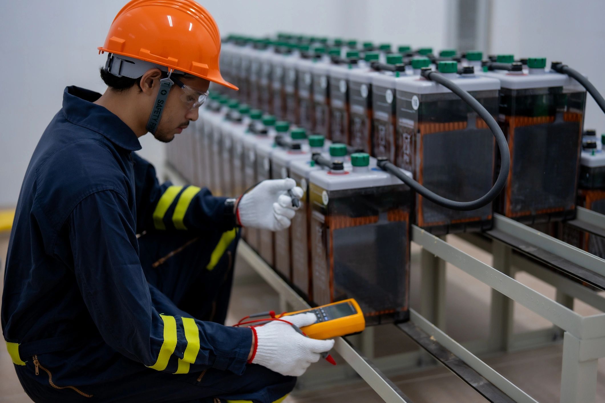 battery service maintenance industrial
